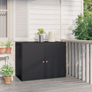 White outdoor store storage cabinet